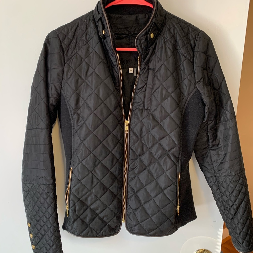 Black Tyler boe biker jacket